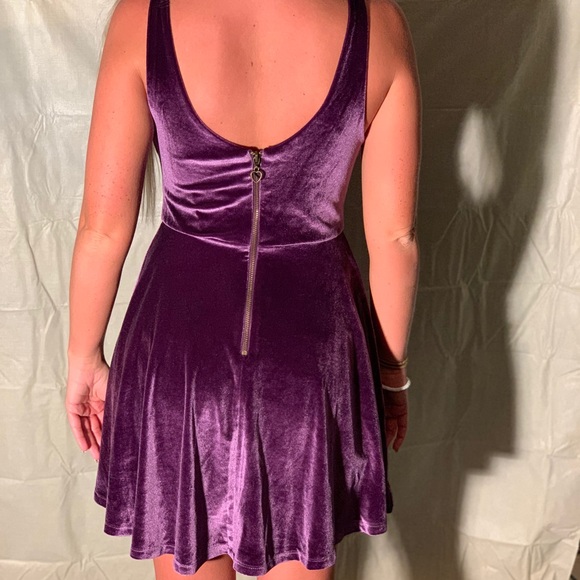 NWT Purple Kimchi Blue Skater Dress - Picture 2 of 7